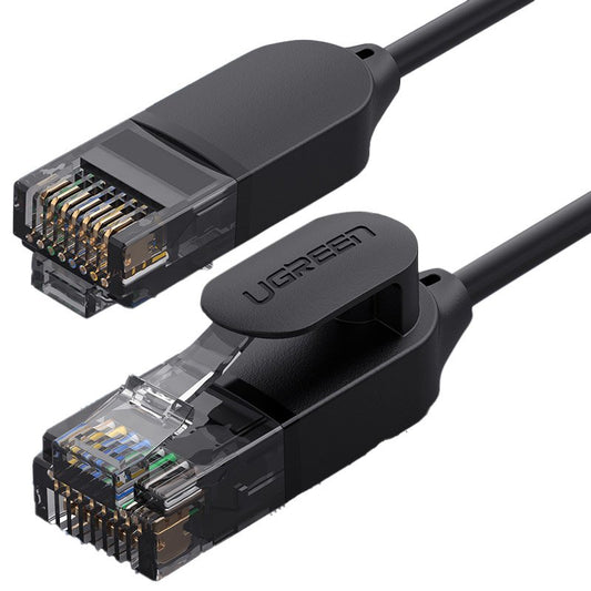 Cabo de Rede UGREEN NW122, UTP, Cat6A, 5m, Preto