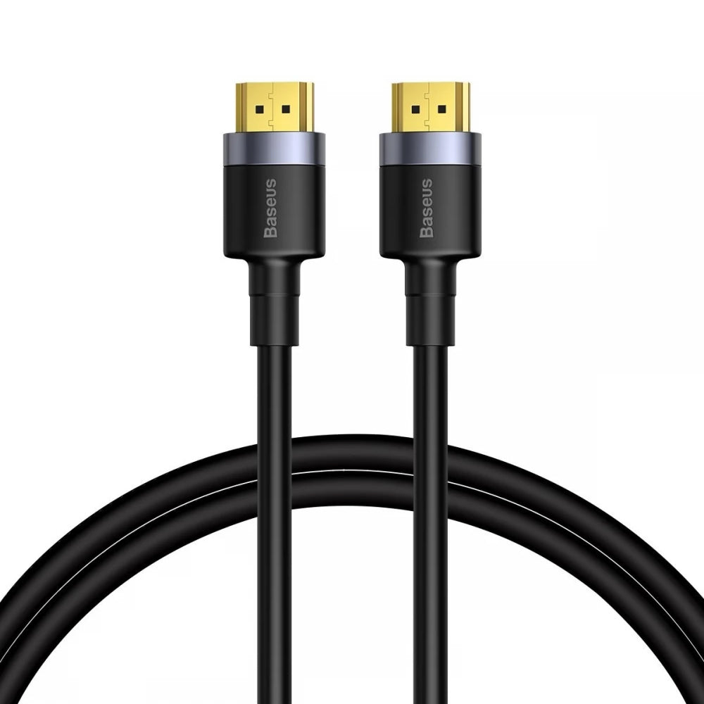 Cabo de Vídeo Baseus Cafule, HDMI - HDMI, 4K, 2m, Preto CADKLF-F01