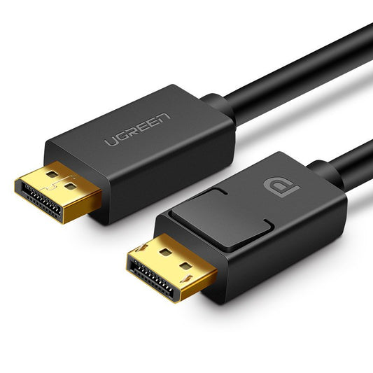 Cabo de vídeo UGREEN DP102, DisplayPort para DisplayPort, 4K, 1,5 m, preto