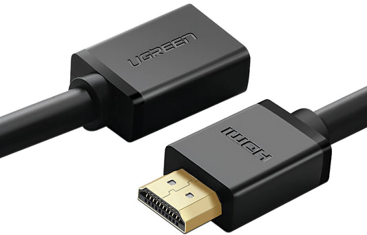 Cabo de Vídeo Extensor UGREEN HD107, HDMI - HDMI, 4K, 3m, Preto