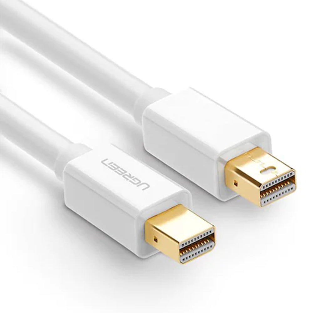 Cabo de Vídeo UGREEN, MiniDisplayPort - MiniDisplayPort, 4K, 2m, Branco