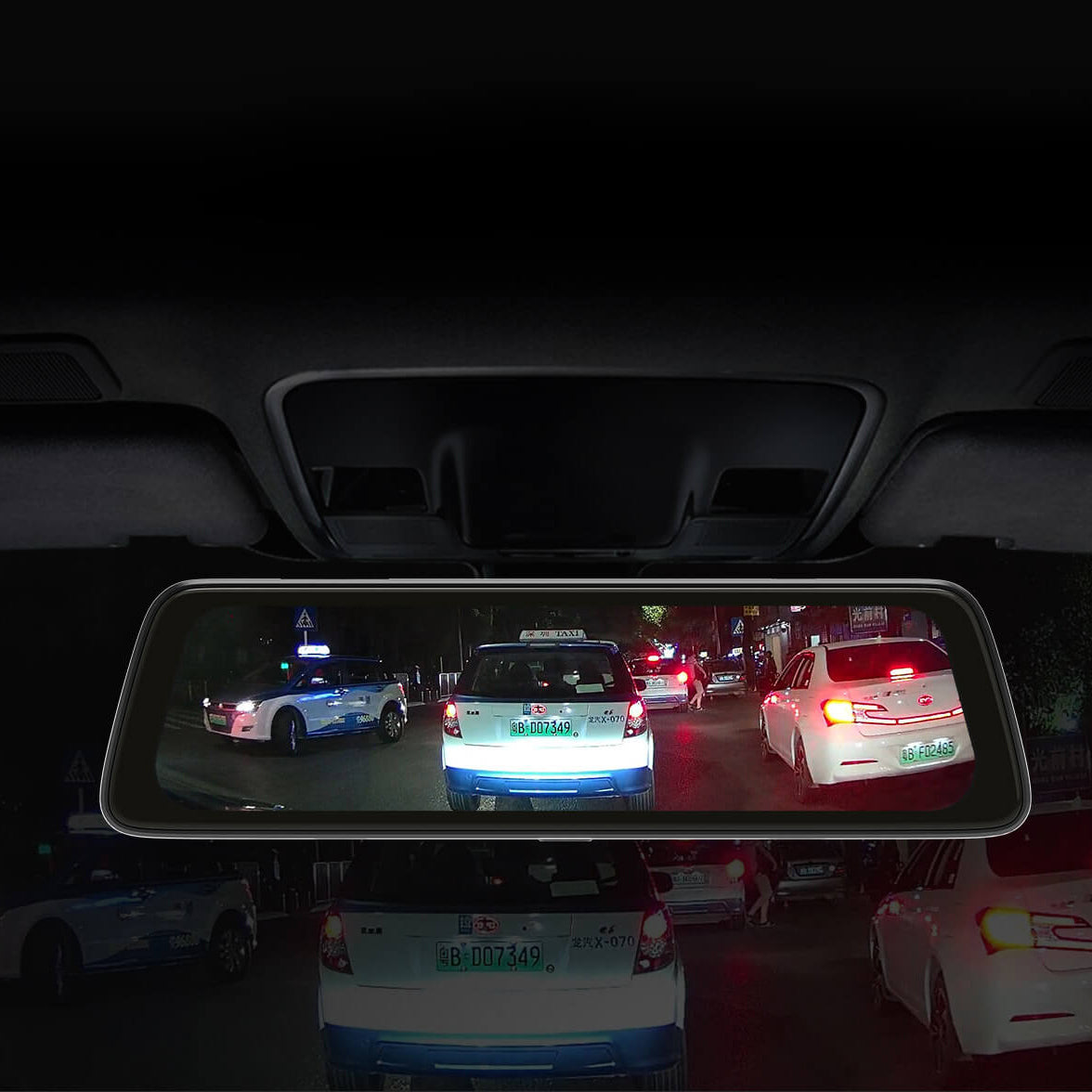 Câmara Auto Frente Traseira DDPAI Mola E3, 2K, Wi-Fi