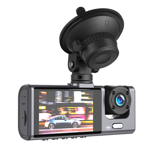 Câmara Auto Frente Traseira XO Design XJ03, 1080P, Ecrã 2 polegadas