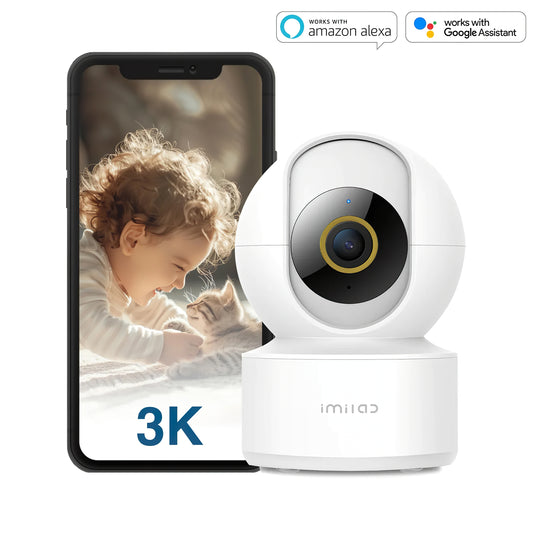 Câmara de Vigilância iMILAB C22, Wi-Fi, 3K, Interior CMSXJ60A