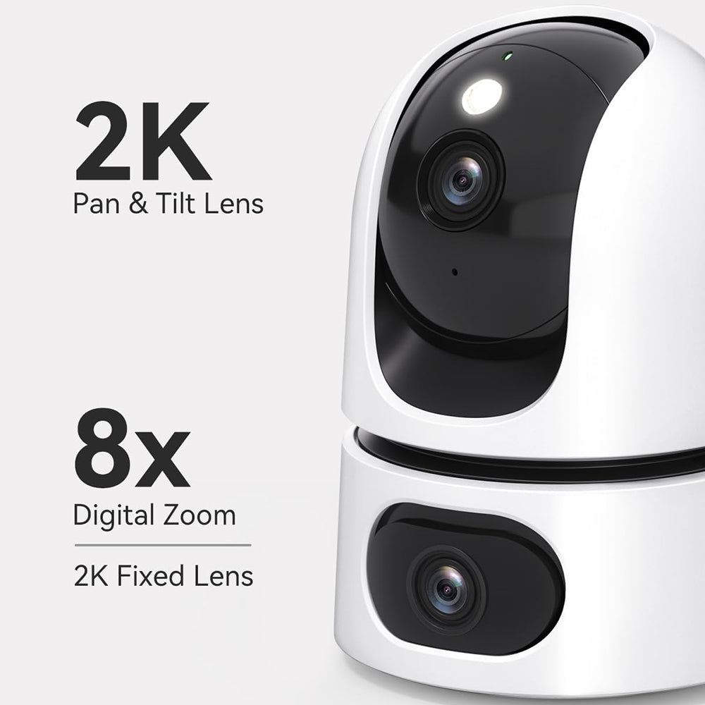 Câmara de Vigilância Imou Ranger Dual, Wi-Fi, 2K + 2K, Interior IPC-S2XP-6M0WED