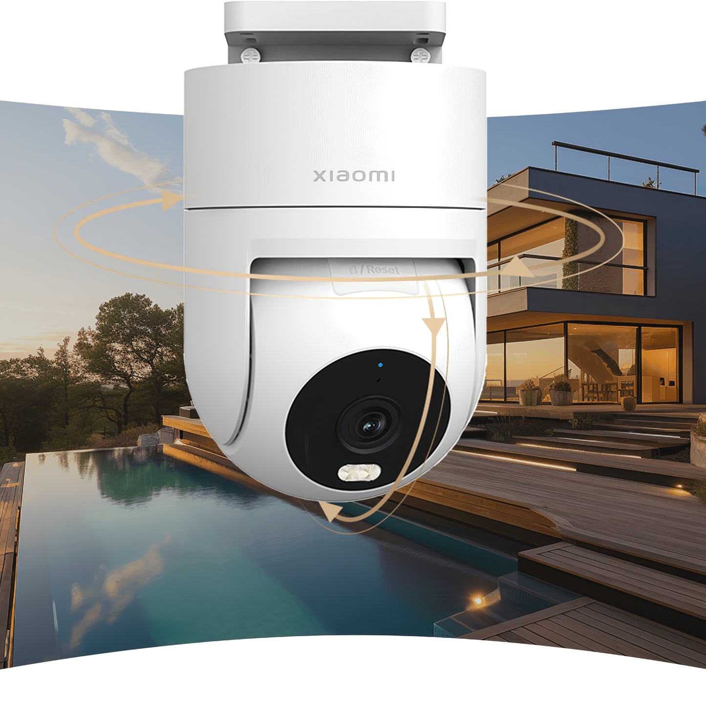Câmara de Vigilância Xiaomi CW300, Wi-Fi, 2.5K, Exterior BHR8097EU
