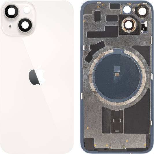 Capa da bateria do Apple iPhone 14, branca (Starlight), Trocar