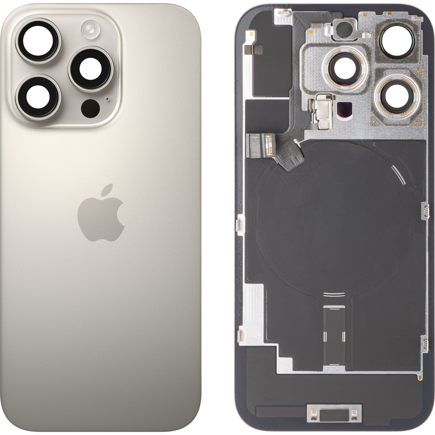 Capa de Bateria Apple iPhone 16 Pro, Bege (Titânio Natural), Swap