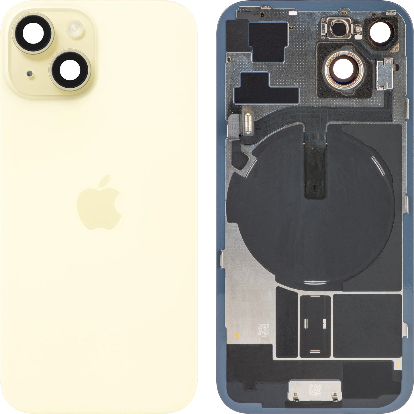 Tampa da Bateria Apple iPhone 15, Amarelo, Swap Premium