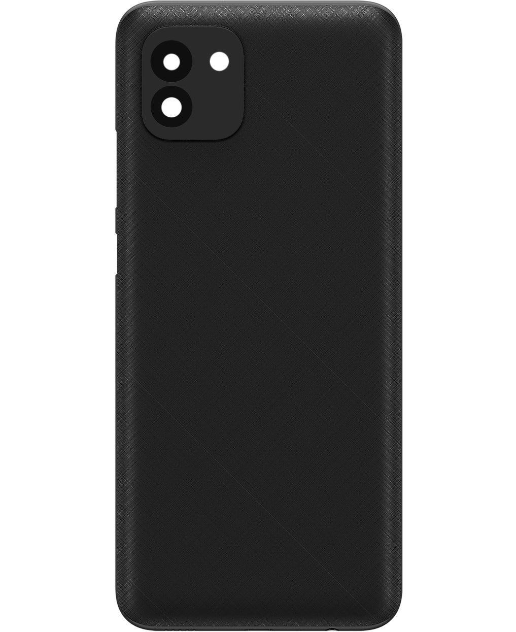 Tampa da Bateria compatível com Samsung Galaxy A03 A035, Versão F, Preto