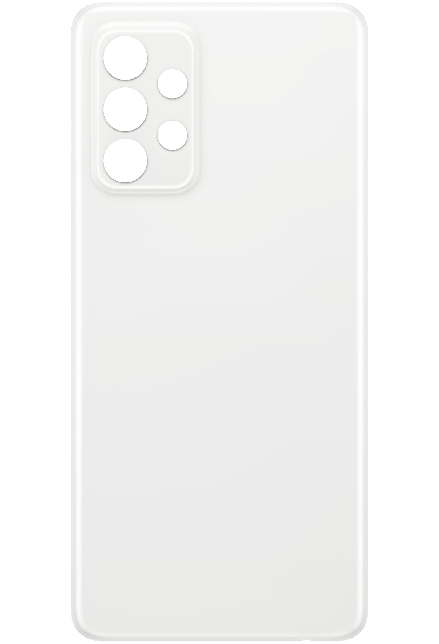 Tampa da Bateria compatível com Samsung Galaxy A52s 5G A528 / A52 5G A526 / A52 A525, Branco