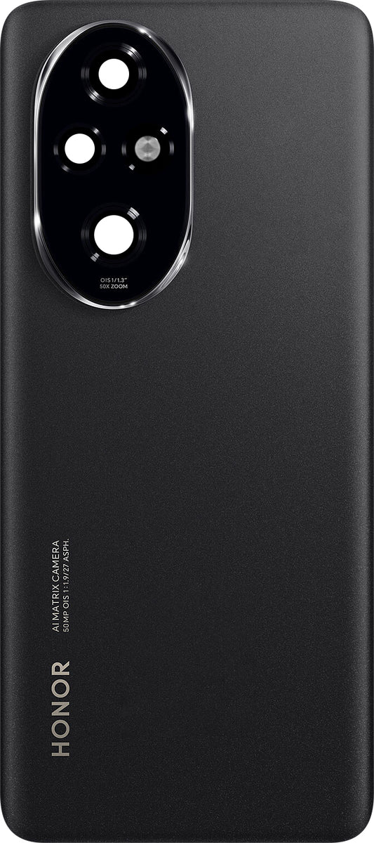 Tampa da bateria Honor 200 Pro, preto, Service Pack 0235AKNT