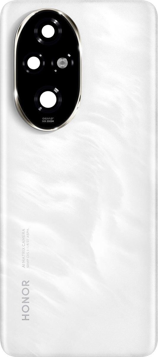 Cobertura da bateria Honor 200 Pro, prateado (branco luar), Service Pack 0235AKNU