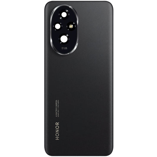 Tampa da bateria Honor 200, preto, Service Pack 0235AKMV