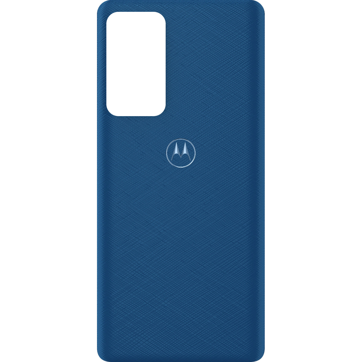 Tampa da Bateria Motorola Edge 20 Pro, Azul (Blue Vegan Leather), Service Pack 5S58C19373