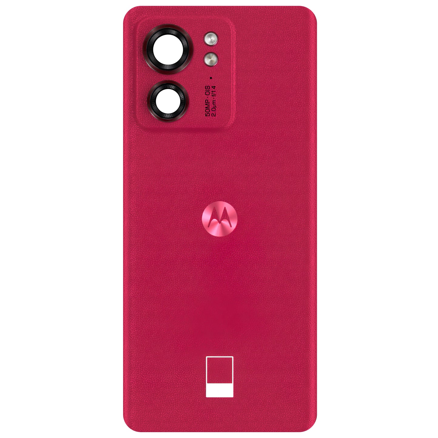 Tampa da bateria Motorola Edge 40, Vermelho (Viva Magenta), Service Pack 5S58C22715