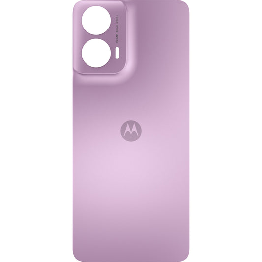 Capa da bateria Motorola Moto G24, roxo (rosa lavanda), pacote de manutenção 5S58C23816