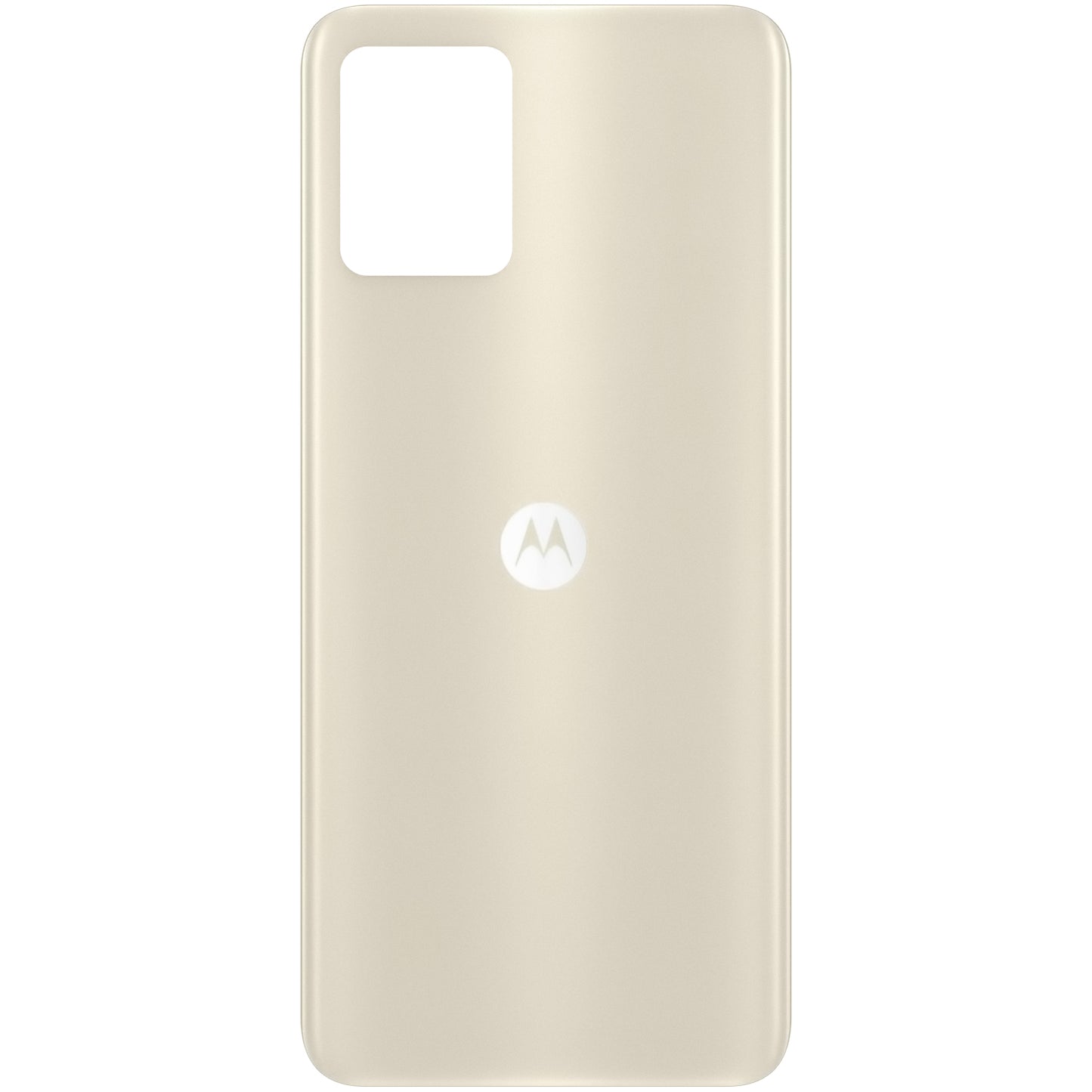Capa da bateria Motorola Moto E13, Bege (Branco Cremoso), Trocar