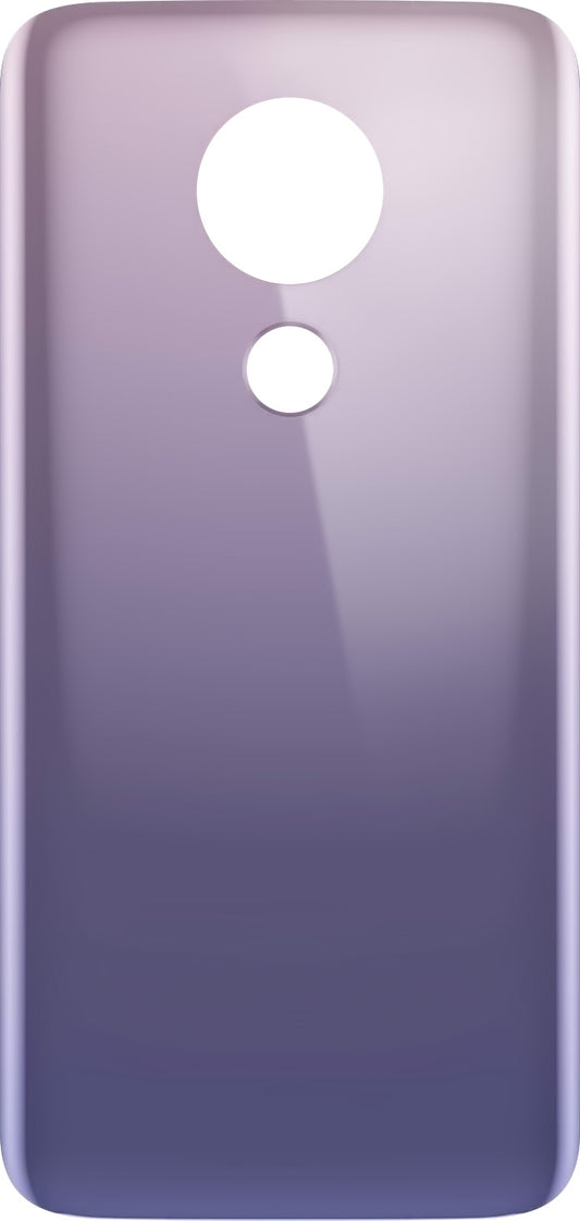 Tampa da bateria Motorola Moto G7 Power, roxo (violeta gelado), Trocar