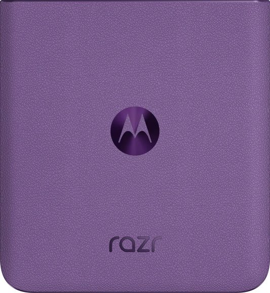 Tampa da bateria Motorola Razr 40, roxo (lilás de verão), Trocar