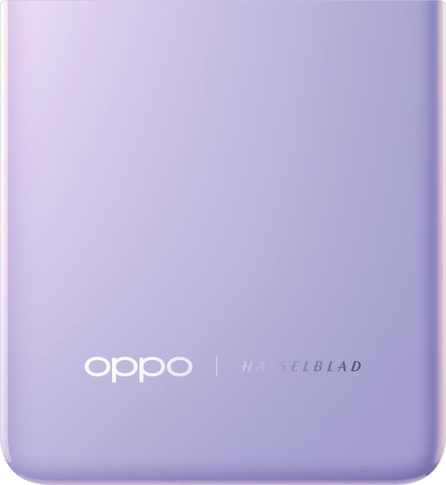 Tampa da bateria Oppo Find N2 Flip, roxo (roxo lunar), Trocar