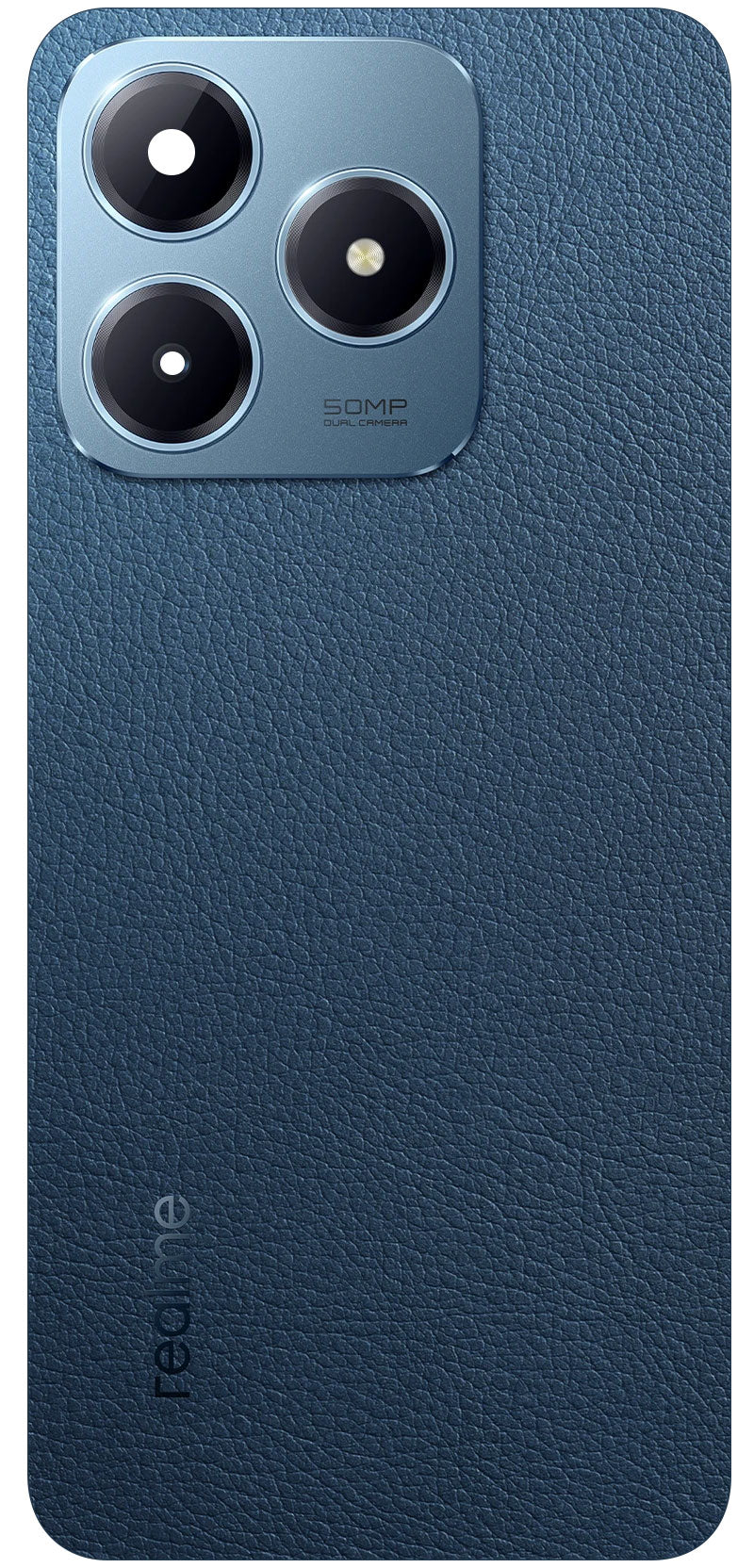 Tampa da Bateria Realme C63, Azul (Leather Blue), Service Pack 621033000270