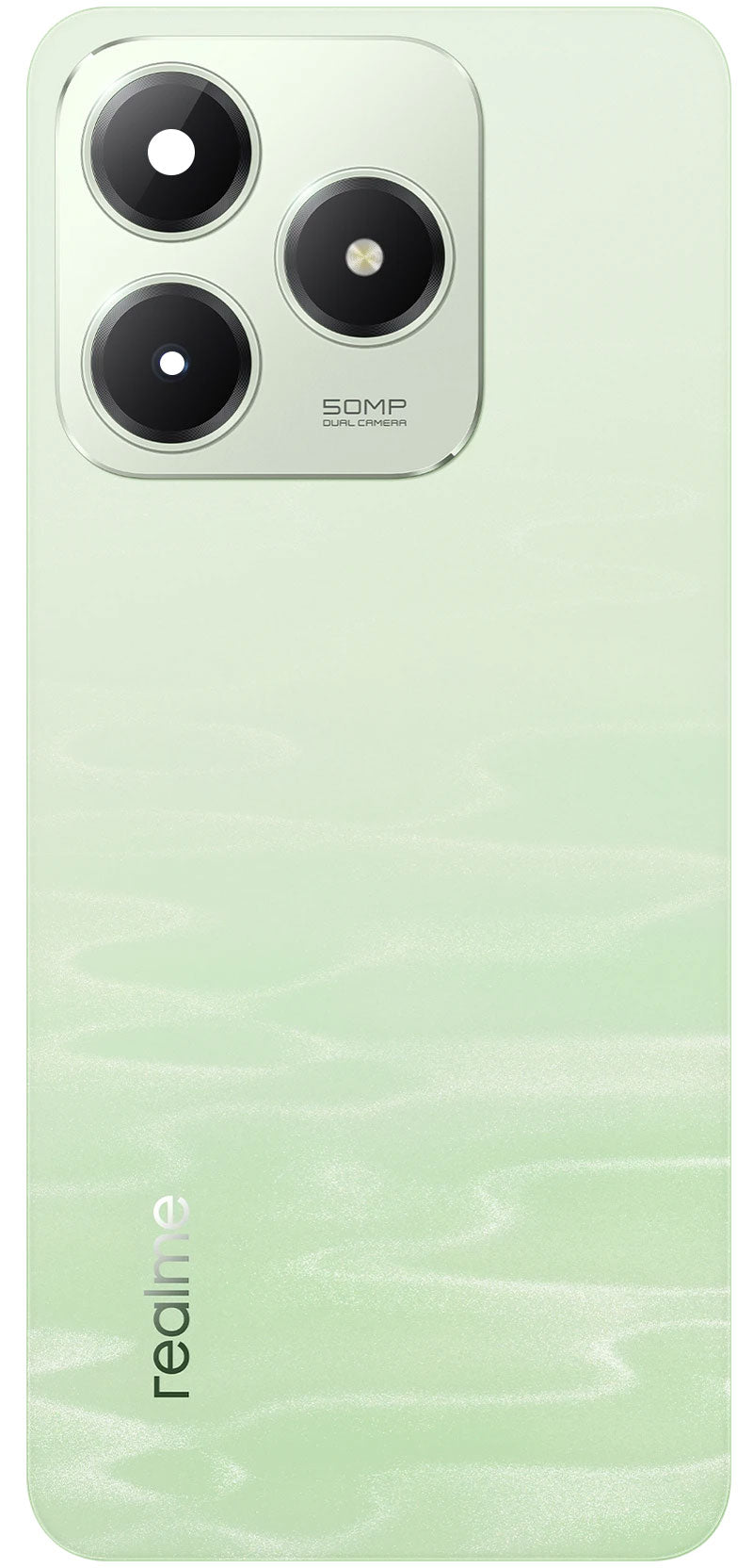 Tampa da Bateria Realme C63, Verde (Jade Green), Pacote de Serviço 621033000271