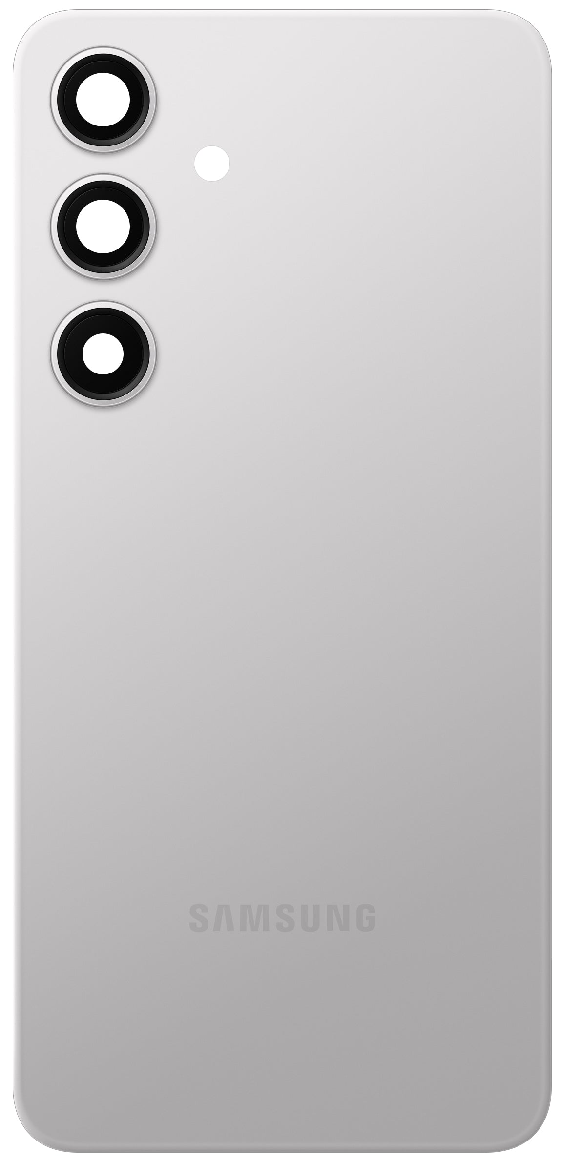 Capa de Bateria Samsung Galaxy S24 S921, Prateado (Marble Grey), Service Pack GH82-33101B