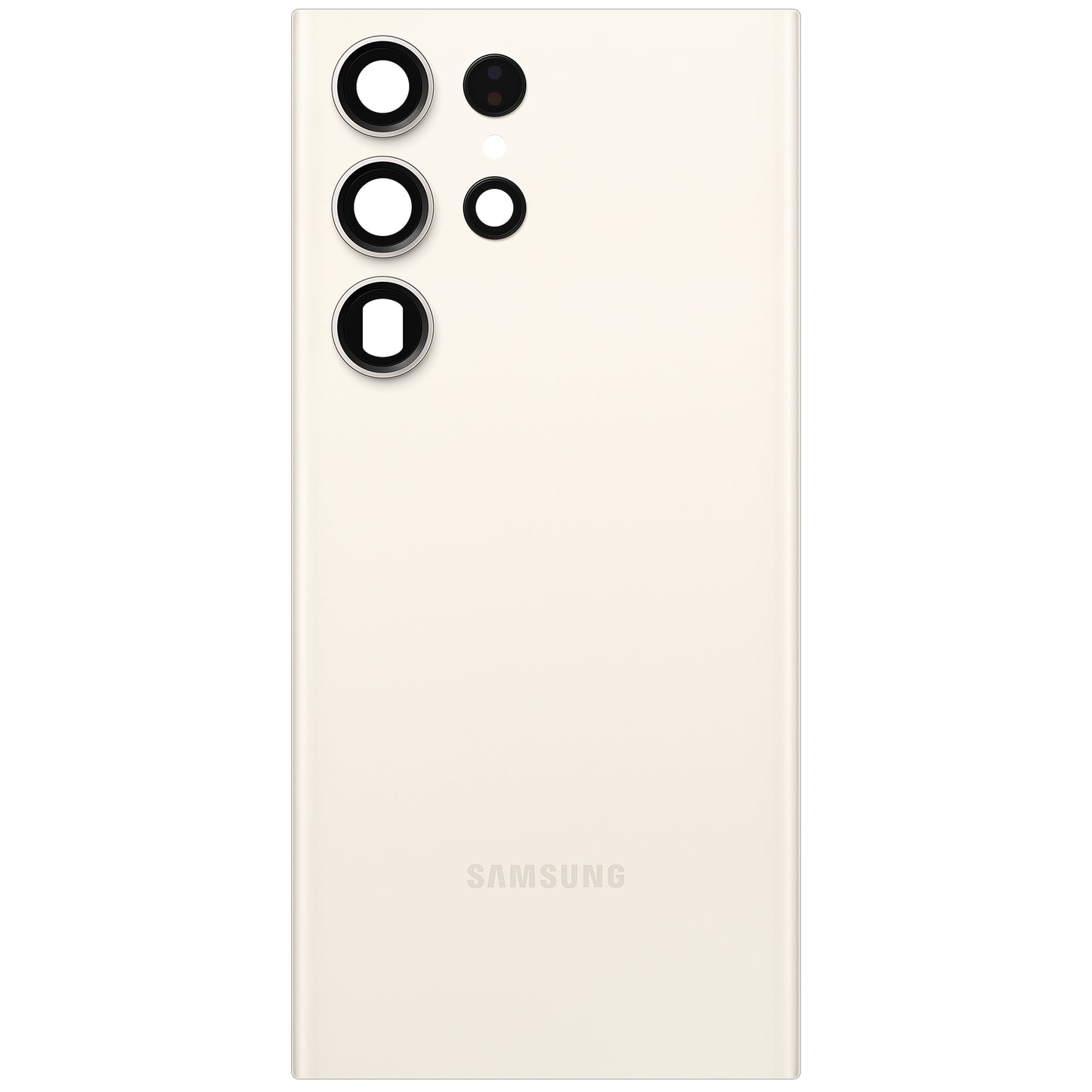 Capa de Bateria Samsung Galaxy S23 Ultra S918, Creme, Service Pack GH82-30400B