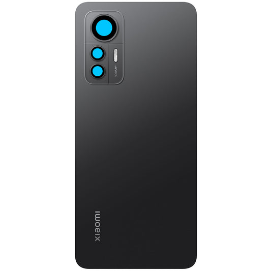 Xiaomi 12 Lite Battery Cover, Black, Service Pack 55050002BQ1L