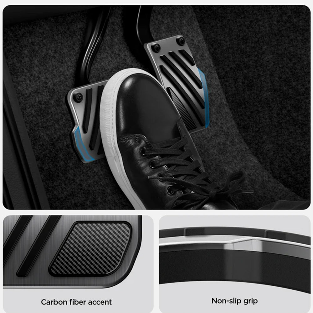 Capas para Pedais de Carro Spigen Line Design TO200P para Tesla Y / 3 ACP11627