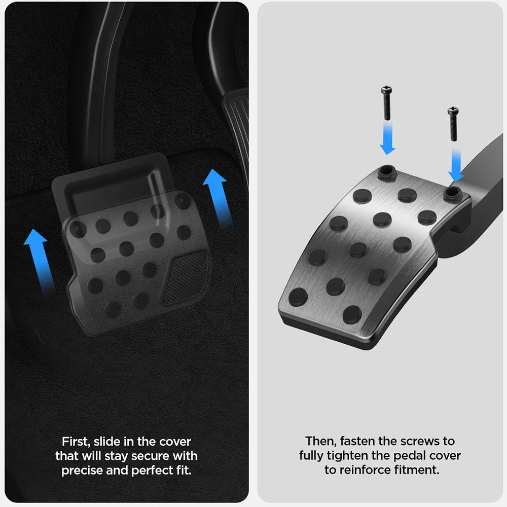 Tampas para Pedais de Carro Spigen Stuttgart TO200 para Tesla Y / 3 ACP04510