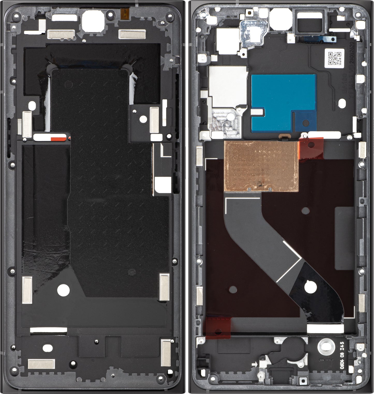 Carcasa Mijloc HMD Skyline, Preta (Twisted Black), Service Pack HQ25201007GW0