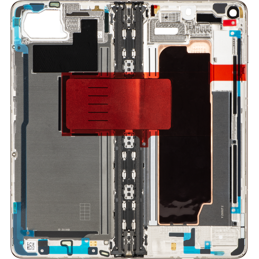 Carcasa Meio Huawei Mate X7, Dourada, Service Pack 02357JUK