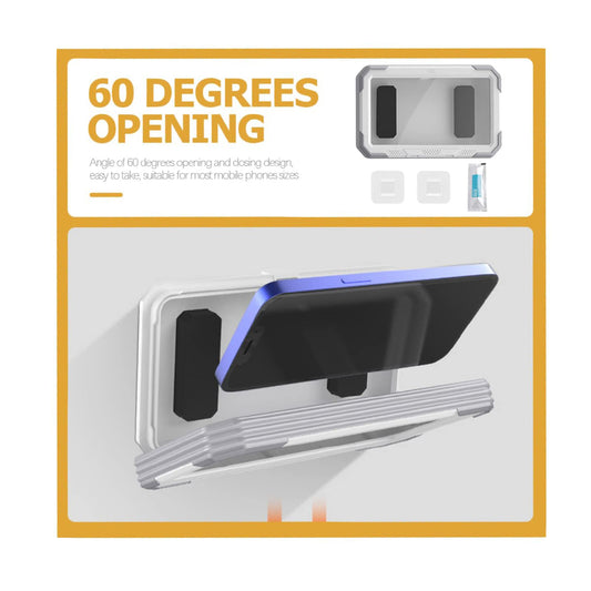 Capa de Parede com Membrana Tátil Techsuit LC-888 para Telefone, à Prova de Água, Cinza