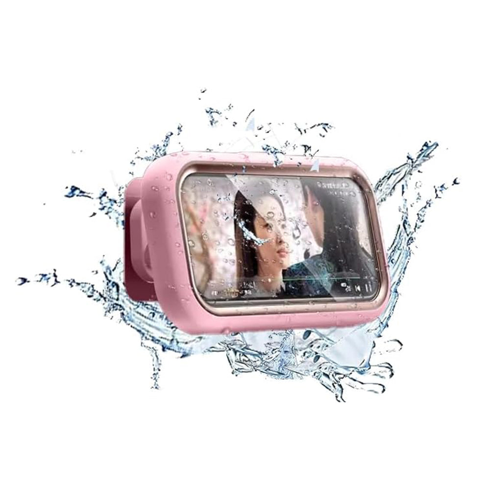 Carcasa de Parede com Membrana Tátil Techsuit LC-999 para Telefone, à Prova de Água, Rosa Dourado