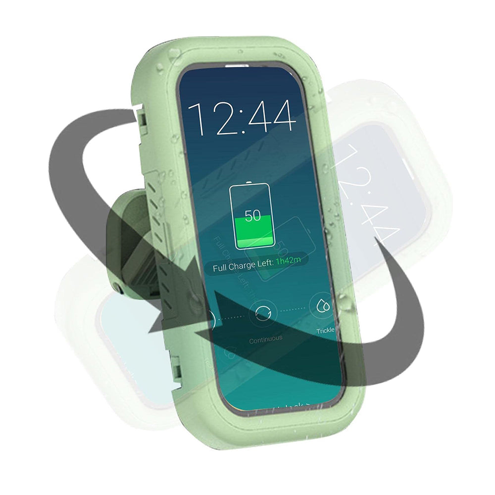 Carcasa de Parede com Membrana Tátil Techsuit LC-999 para Telefone, à Prova de Água, Rosa Dourado