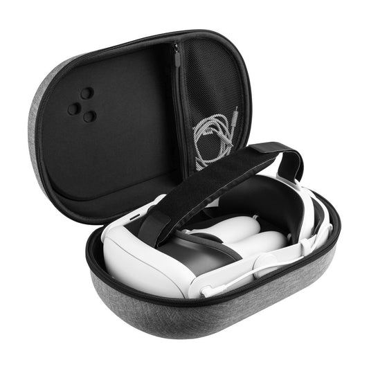 Capa de Proteção para Óculos VR Fixed para Meta Quest 3S / 3, Cinza