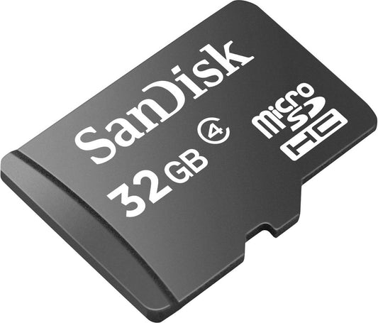 Cartão de Memória SanDisk microSDHC, 32Gb, Classe 4 SDSDQM-032G-B35