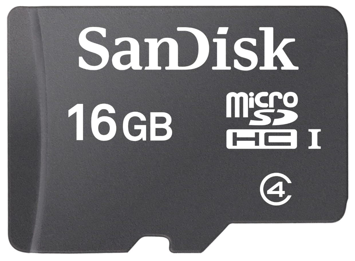 Cartão de Memória SanDisk microSDHC, 16Gb, Classe 4 SDSDQM-016G-B35