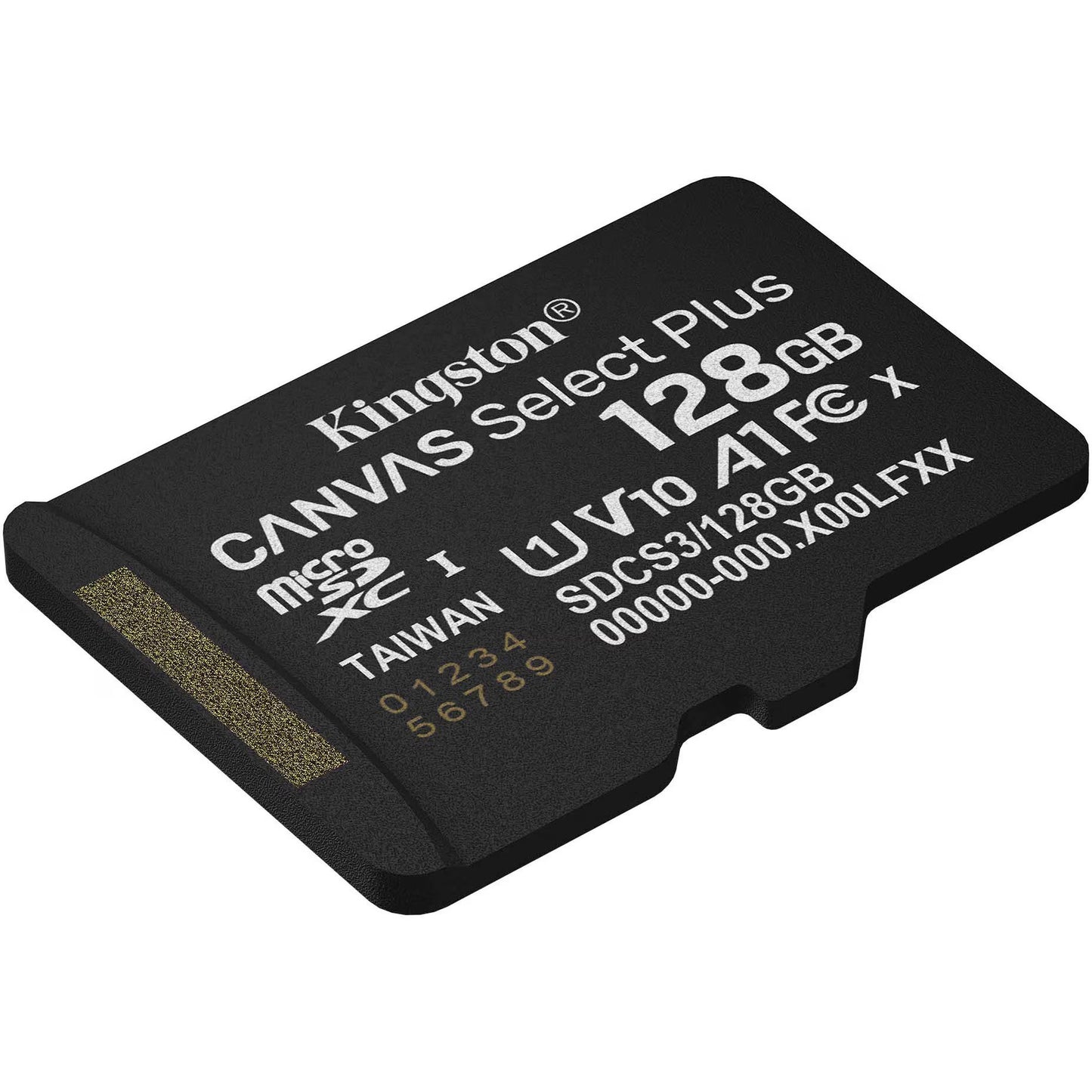 Cartão de Memória microSDXC Kingston Canvas Select Plus Android A1, 128Gb, Classe 10 / UHS-1 U1 SDCS3/128GBSP