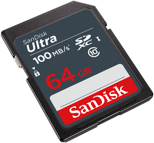 Cartão de Memória SDXC SanDisk Ultra, 64Gb, Classe 10 SDSDUNR-064G-GN3IN