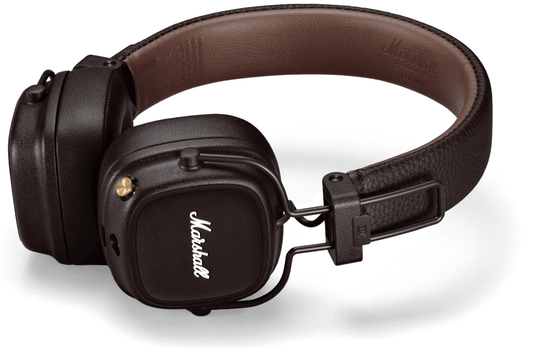 Handsfree Bluetooth Marshall Major IV, A2DP, Castanho