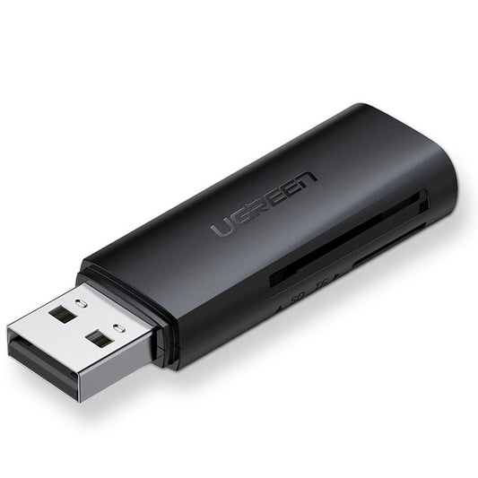 Leitor de cartões USB 3.0 UGREEN CM264, SD - microSD, Preto