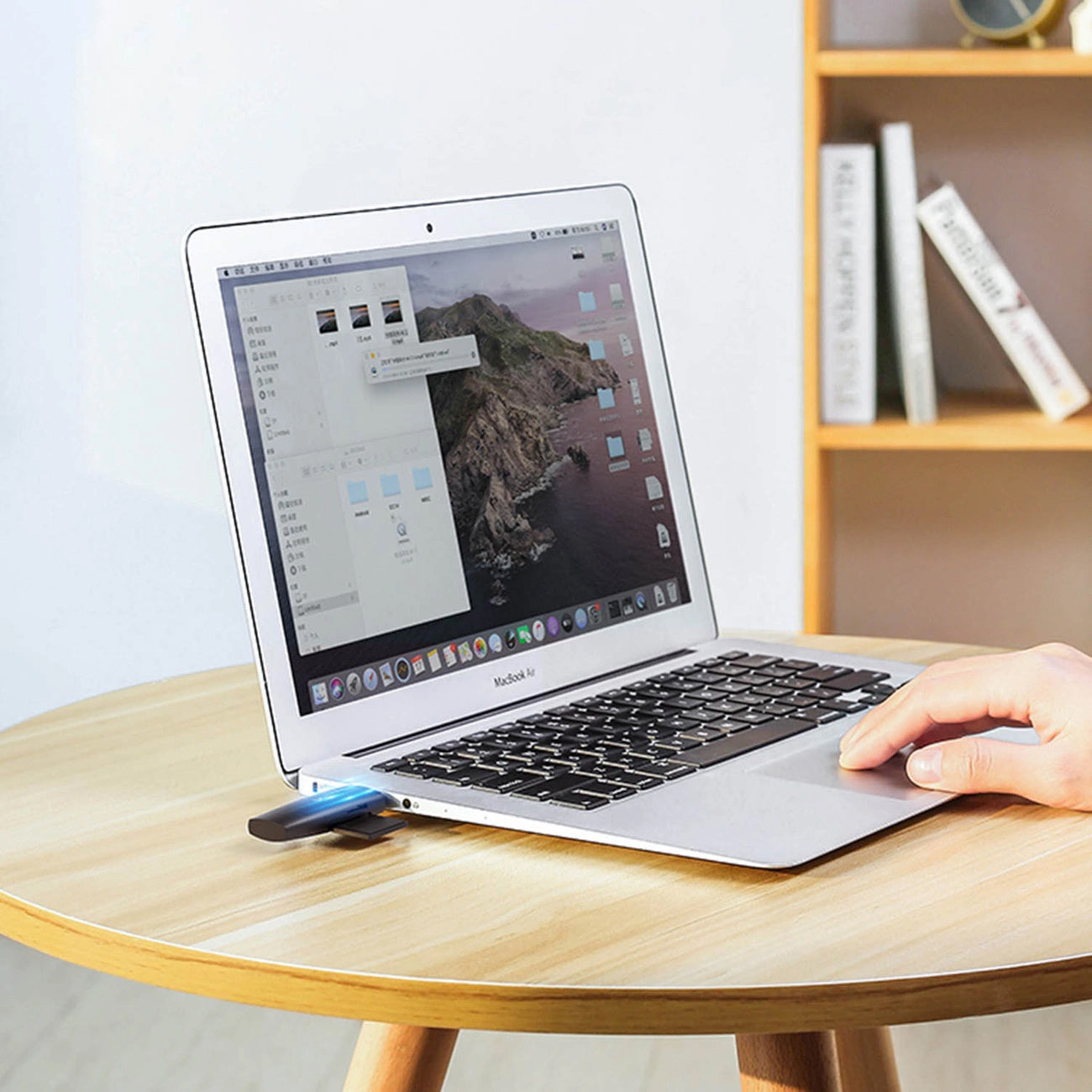 USB / USB-C Card Reader UGREEN CM304, SD - microSD, Black