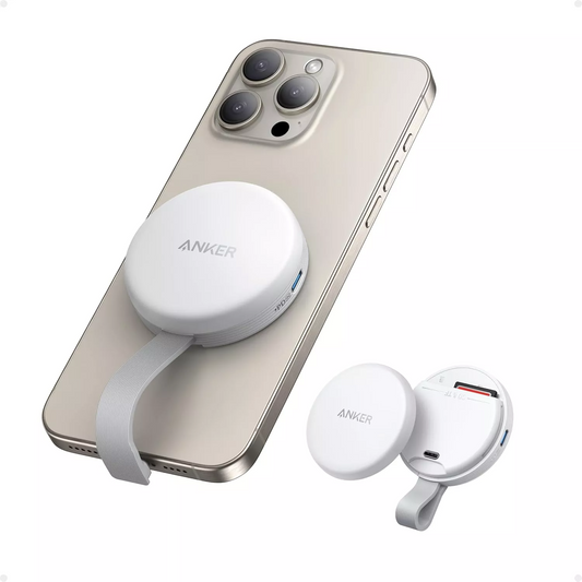 Leitor de Cartão USB-C Anker MagGo para Apple iPhone USB-C, SD - microSD, Branco A83D1G21