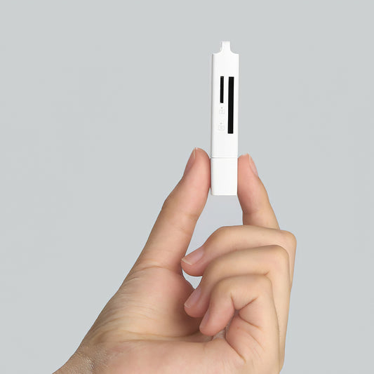 Leitor de cartões USB 3.0 UGREEN CM104, SD - microSD, Branco