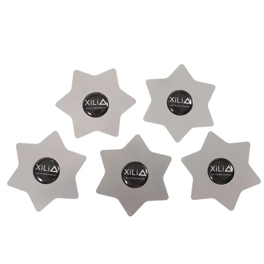 Clips Metálico Xili Hexágono, Conjunto de 5 peças