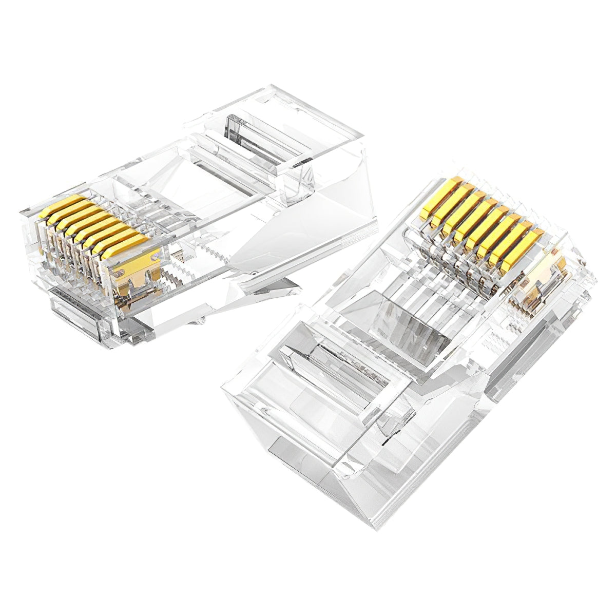 Conector de rede UGREEN NW120, RJ45, Cat6, Conjunto 100 peças