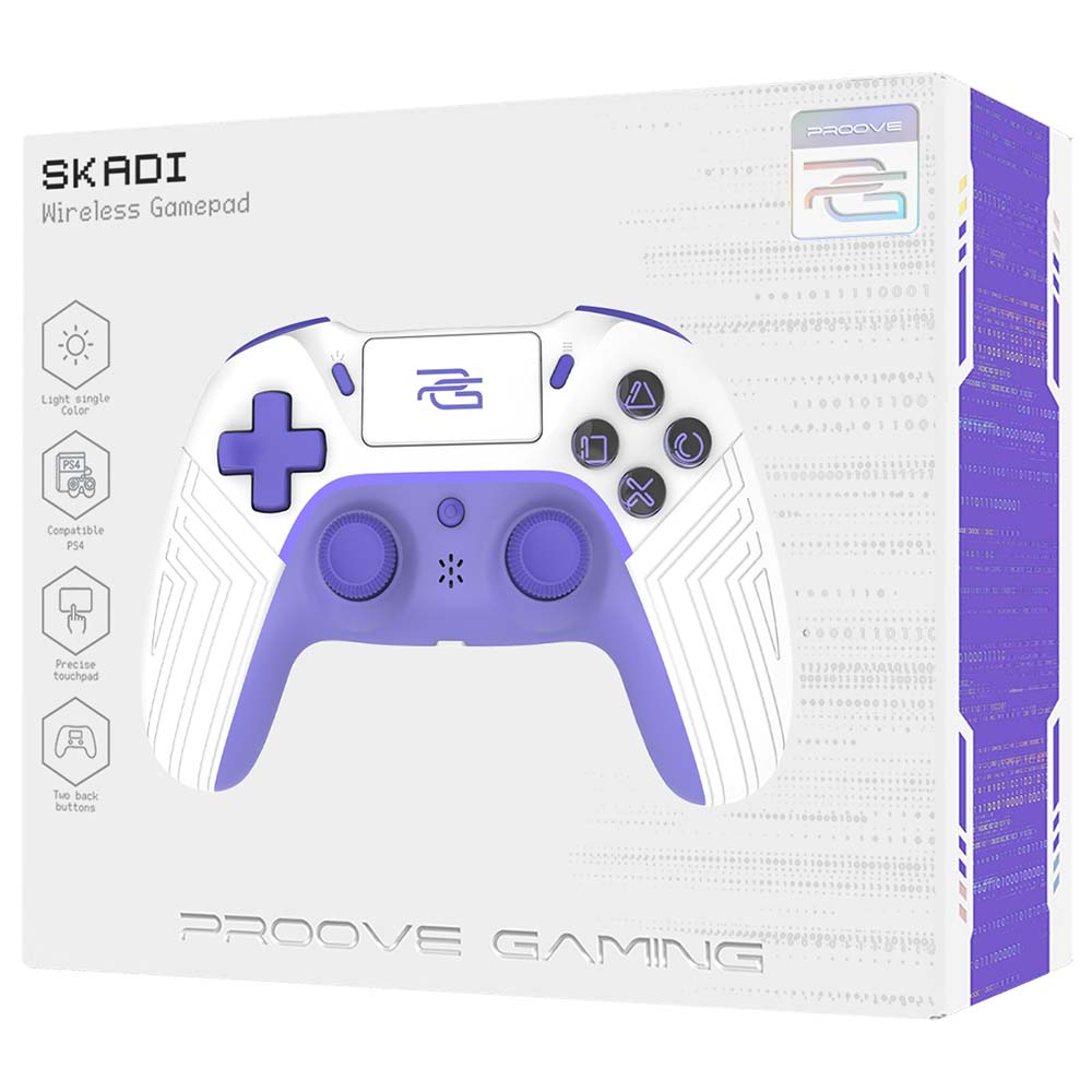 Controller Proove Skadi, Branco Roxo WGSK00022016
